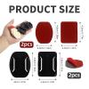 Adhesive Mount Set for Helmets, Flat and Curved Pads, Compatible with GoPro and Other Action Cameras view 2
