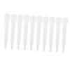 10 Small White Plastic Pipettes, 1.5 mL view 1