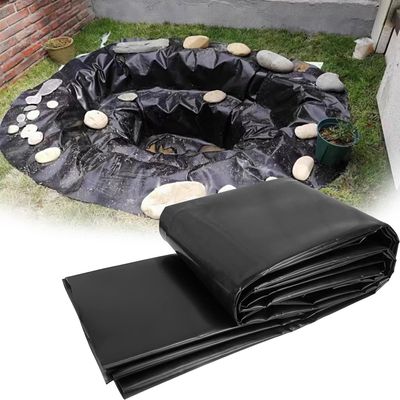 MarxaN Large Pond Liner 0.13 mm (5 mil) | Black Impermeable Membrane for Fish Ponds, Garden Streams, Waterfalls and DIY Projects | Foldable Pond Underlay (3 x 8 m)