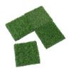 SHINEOFI Artificial Grass Squares, 4-Pack, Green, 30 x 30 cm view 1