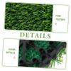 SHINEOFI Artificial Grass Squares, 4-Pack, Green, 30 x 30 cm view 3