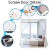 Luxvix Magnetic Insect Screen Door, 285 x 170 cm, White LF2C1 view 4