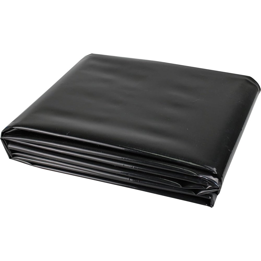 MarxaN Black Pond Liner, 3 x 4 m, 4 x 6 m, 5 x 8 m, 8 x 10 m, 10 x 12 m, Waterproof HDPE Pond Liner for Outdoor Fish Ponds, Fountains, Waterfalls, and Pond Bases (5 x 12 m)