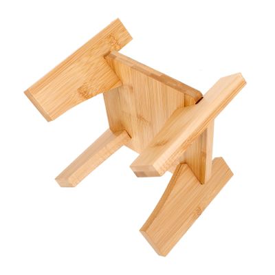 ABOOFAN Bamboo Beverage Dispenser Stand