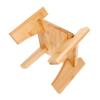 ABOOFAN Bamboo Beverage Dispenser Stand view 1