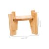 ABOOFAN Bamboo Beverage Dispenser Stand view 2