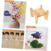 ABOOFAN Bamboo Beverage Dispenser Stand view 4