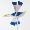 PEEWIT Wooden Seagull Windmill Garden Decor and Pest Repeller view 2