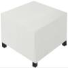 AQIGR Square Ottoman Cover, Stretch Slipcover for 50x50/60x60/45x45/35x35/80x80 cm Ottomans, Color 4, 75x75x50 cm view 1
