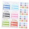 10 Sheets of PET Maintenance Stickers, Waterproof and Writable view 1