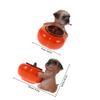 Persimmon-Shaped Ceramic Ashtray with Lid, Small Decorative Object view 2