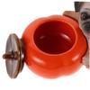 Persimmon-Shaped Ceramic Ashtray with Lid, Small Decorative Object view 3