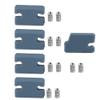 FILFEEL PVC Surfboard Fin Compatibility Kit, Fin Tabs for Easy Installation and Removal, Solid and Wear-Resistant view 2
