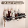 5-Piece No-Drill Shower Caddy and Bathroom Shelf Set view 2