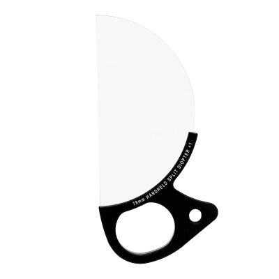 79 mm Handheld Half-Moon Diopter Filter, Optical Glass Foreground Blur Effect Filter