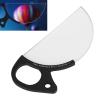 79 mm Handheld Half-Moon Diopter Filter, Optical Glass Foreground Blur Effect Filter view 2