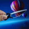 79 mm Handheld Half-Moon Diopter Filter, Optical Glass Foreground Blur Effect Filter view 3