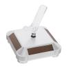 Homoyoyo Solar-Powered Rotating Display Stand for Watches and Phones, Automatic 360° Rotation, Silver ABS view 1