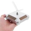 Homoyoyo Solar-Powered Rotating Display Stand for Watches and Phones, Automatic 360° Rotation, Silver ABS view 4