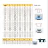 SAJMAKUWLA Silicone Rubber Hole Plugs, 2.717 mm Male Hole Caps, T-Type Sealing Plugs, Dustproof, for Furniture Screw Holes, Red, 10 Pieces (5.5 mm) view 2