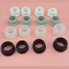 SAJMAKUWLA Silicone Rubber Hole Plug, Gray, A 12.5 mm (E 9.5 mm) view 2