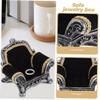MAGICLULU 2-Piece Sofa Jewelry Box Ring Holder and Earring Display Stand view 4