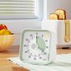 InfPokid Visual Timer for Kids, 60-Minute Countdown with Pause, White view 2