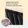 HAJHI Printed Bunk Bed Curtain, Polyester Privacy Blackout Curtain, 2 Curtains + Top, 1.15 m, Mountain A view 3