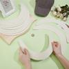 BENECREAT 10 x White Hat Brim Inserts view 3