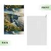 JIUTY Ireland Outdoors County Clare The Cliffs Premium Golf Towel, 16 x 24 in, for Sports, Golf Bags and Club Cleaning view 2