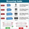 OMEVU Stretch Sofa Cover, Solid Color, Full Coverage view 3