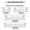 OMEVU Stretch Sofa Cover, Solid Color, Full Coverage view 4