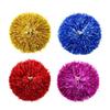 1 Pair of Cheerleading Pom-Poms, Affordable and Practical, Green Handles view 4