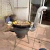 Portable Carbon Steel Potbelly Rocket Stove, Multifunctional Camping Tent Stove with Simple Smoke Control for Outdoor Cooking, N (Size: 52 x 48 cm) view 1
