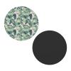 Green Palm Leaves, Pink, Stylish Refrigerator Magnets, Durable Magnetic Accessories for Home, Office, Whiteboard, Locker view 2