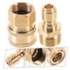 Cabilock 3/8-Inch Copper Hose Quick Connector with Efficient Water Flow, Easy Disassembly, and 100 mm Pipe Insulation view 3