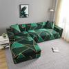 OMEVU Geometric Sofa Covers for Living Room, Stretch Sectional Couch Cover, L-Shaped Chaise Lounge Protector, Chair Cover, 1/2/3/4-Seater view 1