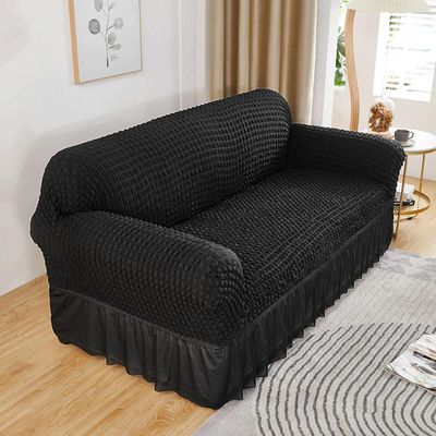 VICIYOO Stretch Sofa Cover with Air-Cushion Grid and Skirt