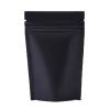 VDLLQYN, 100 Matte Mylar Foil Stand-Up Pouches with Zipper, Resealable and Reusable, with Tear Notch, for Food, Snacks, and Ground Coffee Beans view 3