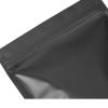 VDLLQYN, 100 Matte Mylar Foil Stand-Up Pouches with Zipper, Resealable and Reusable, with Tear Notch, for Food, Snacks, and Ground Coffee Beans view 4