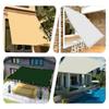 Waterproof Rectangular Shade Sail 2.2 x 2.4 m, Dark Gray view 2