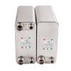 EDEDE 50-Plate Stainless Steel Brazed Heat Exchanger, Different-Side Ports view 2