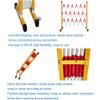 Retractable Traffic Barrier with Wheels, Expandable Safety Gate view 4