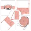 BLOTECH Rose & Butterfly PU Leather Wallet Case for Motorola Moto G 5G (2022), Rose Gold view 3