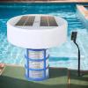 Copper Solar Pool Ionizer with Multicolor LED Lights view 3