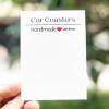 Mirweon Sublimation Car Coaster Display Cards with Storage Bags, 100 pcs view 3