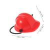 4-Pack Small Pet Helmets with Straps, Plastic Model Helmets view 2