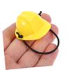 4-Pack Small Pet Helmets with Straps, Plastic Model Helmets view 4