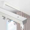 Ultrathin Curtain Track, 1.8 m, Quiet Aluminum Ceiling Track, White view 1