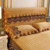 VAYEODEYU Bedspread Set, Ruffled Bedspread and Bed Skirt, Wrap-Around Full Size, with Pillowcases (180 x 200 cm/71 x 79 in) view 2